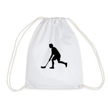 Floorball - Turnbeutel - Weiß - Vorne
