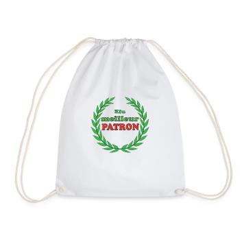 Elu meilleur patron - Sac de sport léger - blanc - Devant