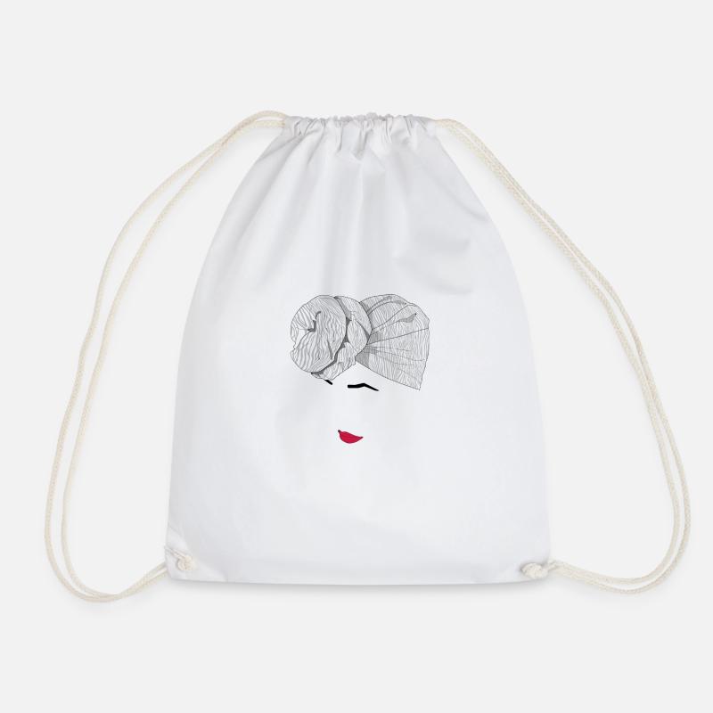 Boubou Africain - Sac de sport léger - blanc