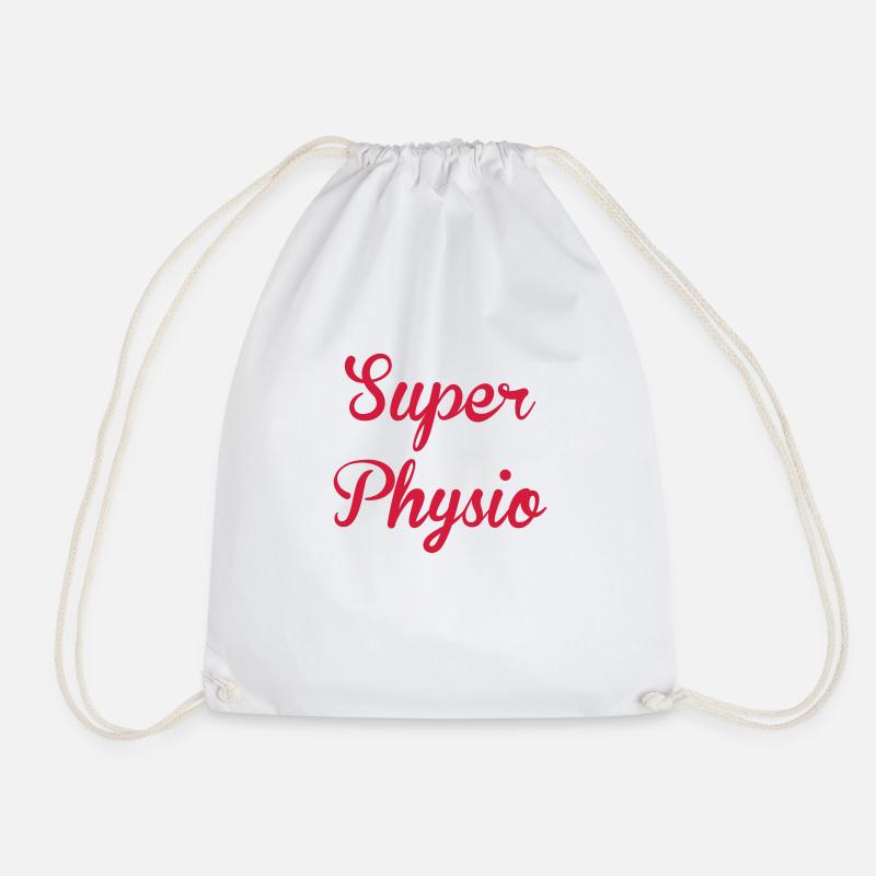 Super Physio - Turnbeutel - Weiß