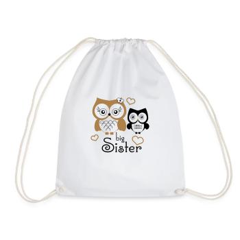 Big Sister - Sac de sport léger - blanc - Devant