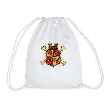 Teenager Premium T-Shirt - Wappen Burg Schreckenst - Turnbeutel - Weiß - Vorne
