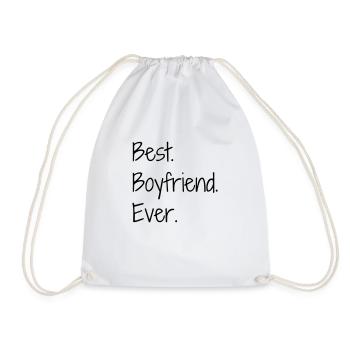 Love Girlfriend Boyfriend Liebe Amour Wedding - Drawstring Bag - white - Front