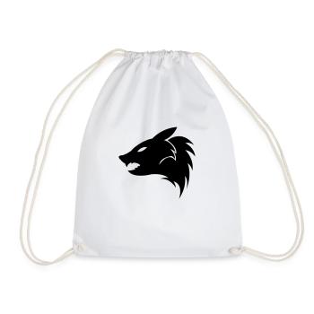 wolf - Turnbeutel - Weiß - Vorne