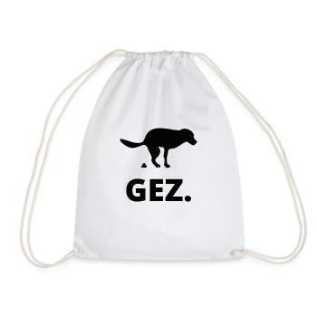 GEZ. Broadcasting contribution - Drawstring Bag - white - Front