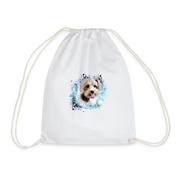 Havaneser,Bolognais,Maltais,chien,graffitis,peintres - Sac de sport léger - blanc - Devant