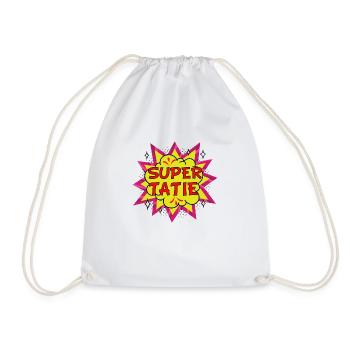 Super tatie cadeau humour tata - Sac de sport léger - blanc - Devant