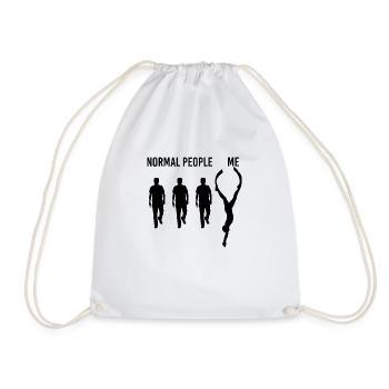 Normal People Me Freediver Scuba Diver Diving - Sac de sport léger - blanc - Devant
