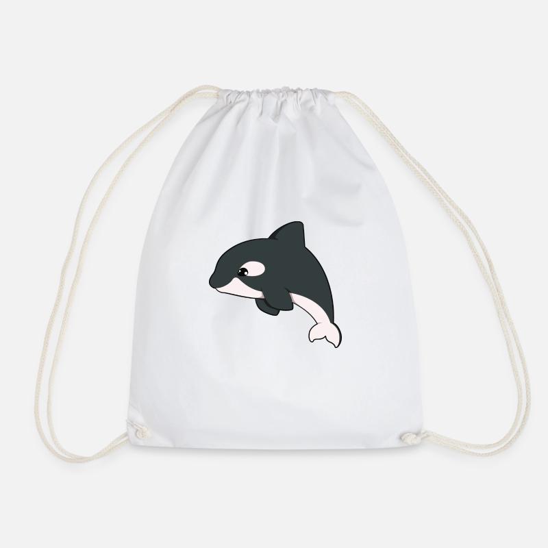 Orca - Turnbeutel - Weiß