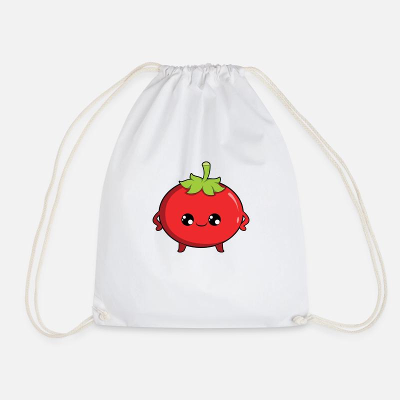 Tomate - Turnbeutel - Weiß