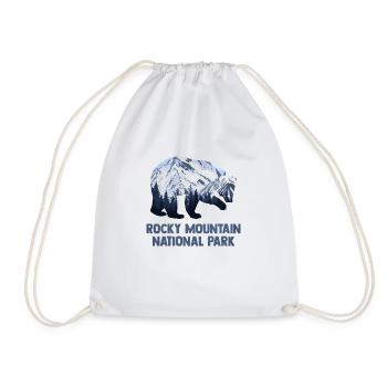 USA America National Park - Drawstring Bag - white - Front