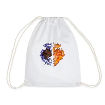 Firestar Fire Star TigerStar Tiger Star Cats - Drawstring Bag - white - Front