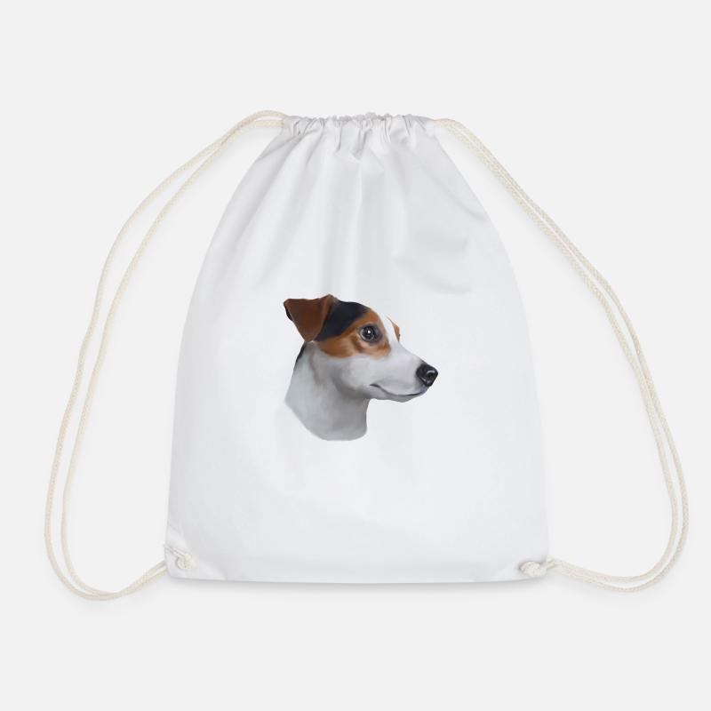 Jack Russell Terrier - Turnbeutel - Weiß