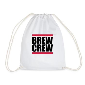 Brew Crew Beam Spell - Drawstring Bag - white - Front