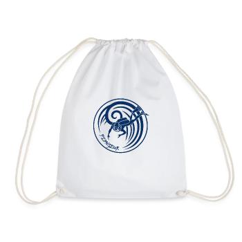 Diver 3 - Drawstring Bag - white - Front
