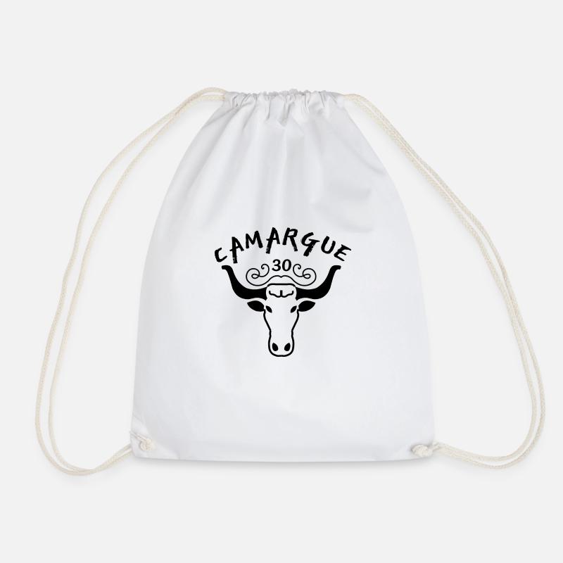 CAMARGUE - Drawstring Bag - white