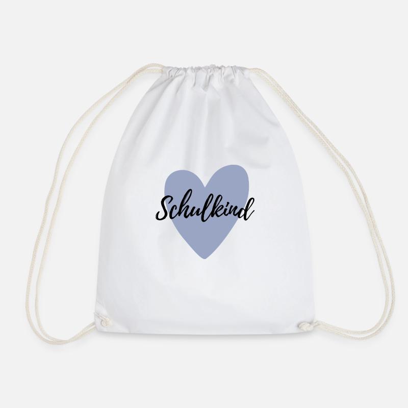 Schulkind - Turnbeutel - Weiß