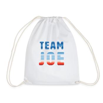 Team Joe | Warming Stripes - Turnbeutel - Weiß - Vorne