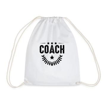 Formateur d’entraîneurs - Sac de sport léger - blanc - Devant