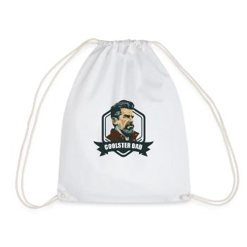 Le papa le plus cool du monde - chemise pour tous les pères - Sac de sport léger - blanc - Devant