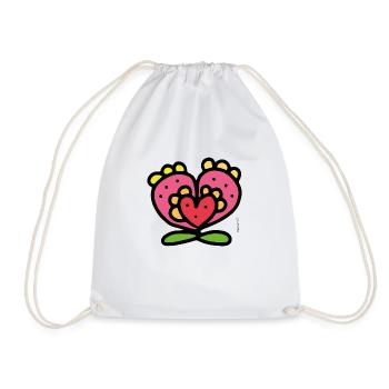 CorazonNopal - Turnbeutel - Weiß - Vorne