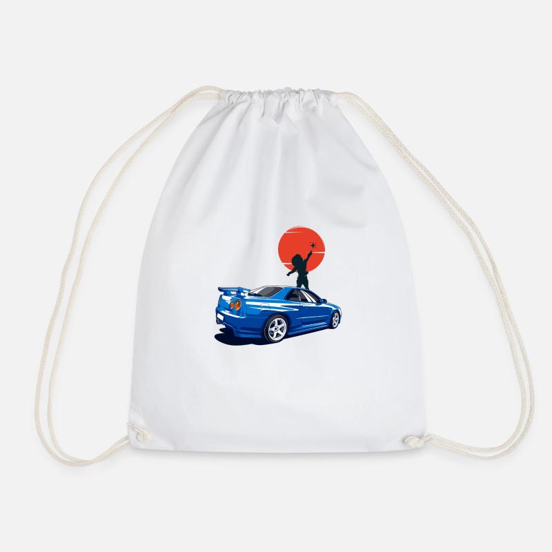 JDM-LEGENDE - Turnbeutel - Weiß