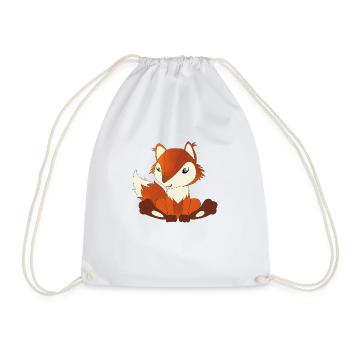 Renard - Sac de sport léger - blanc - Devant