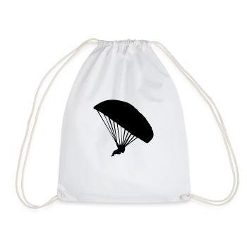 Parachutiste - Sac de sport léger - blanc - Devant