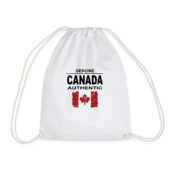 Kanada - Maple Leaf - Canada - Turnbeutel - Weiß - Vorne