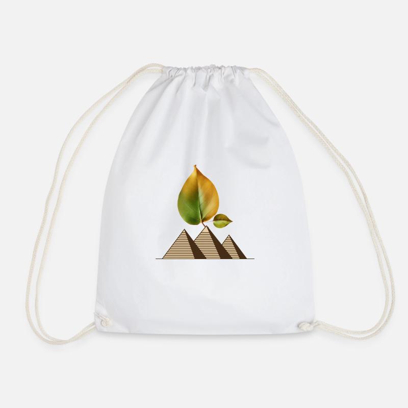 Nature is above all - Drawstring Bag - white