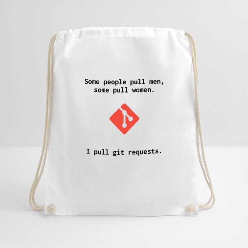 Git Witz - Pull Requests Turnbeutel