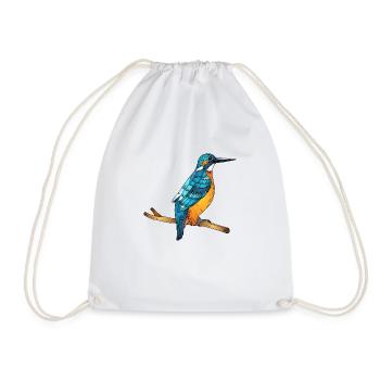 Oiseau - Sac de sport léger - blanc - Devant