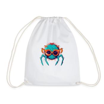 Kraken l'araignée - Sac de sport léger - blanc - Devant