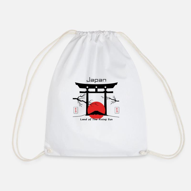 Japan - Turnbeutel - Weiß