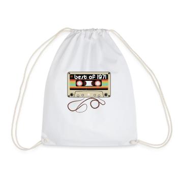 Legendary vintage 1971 - Drawstring Bag - white - Front