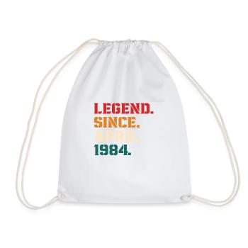 Legend Since April 1984 - Sac de sport léger - blanc - Devant