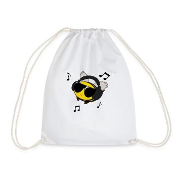 Mignon Petite Abeille - Sac de sport léger - blanc - Devant