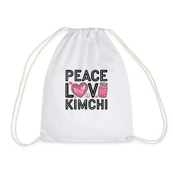Déclaration pour les fans de kimchi - Sac de sport léger - blanc - Devant