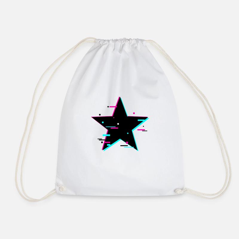 Starling - Drawstring Bag - white