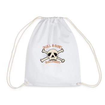 Magouille crânienne - Sac de sport léger - blanc - Devant