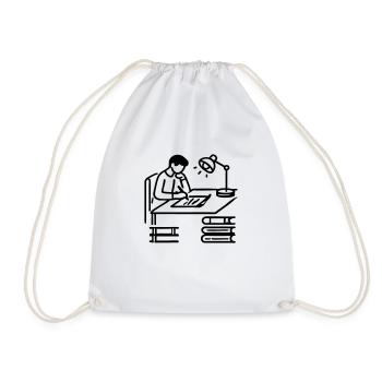 Auteur Apprentissage Étudiant Étudiant - Sac de sport léger - blanc - Devant