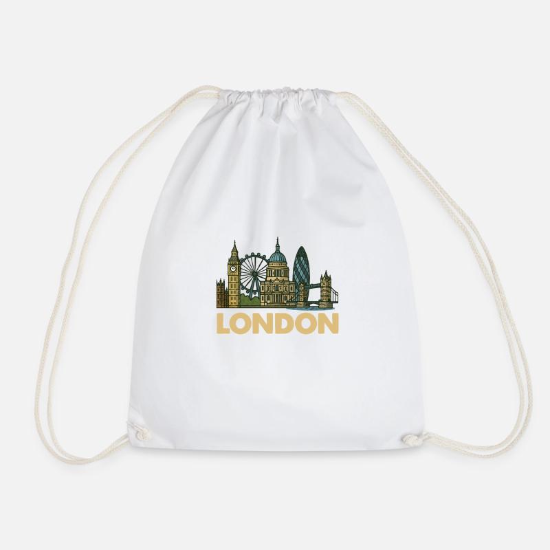 london skyline - Turnbeutel - Weiß