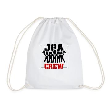 Jga Crew Junggesellenabschied Bräutigam - Turnbeutel - Weiß - Vorne