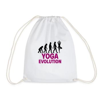 Yoga Evolution Femme Zen Cadeau - Sac de sport léger - blanc - Devant