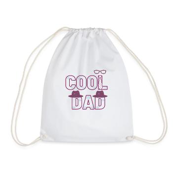 Father’s Day Gift – Funny & Heartfelt Dad T-Shirt - Sac de sport léger - blanc - Devant