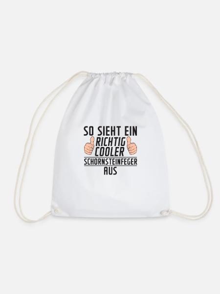 Schornsteinfeger | Kaminkehrer | Handwerk - Turnbeutel - Weiß