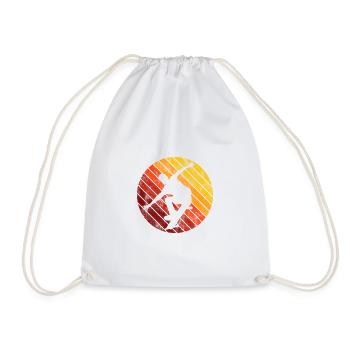 Skateboarder Skateboard Skater Skate Skateing - Sac de sport léger - blanc - Devant