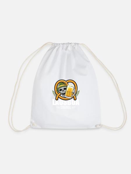 Lausbua Lederhosen - Turnbeutel - Weiß
