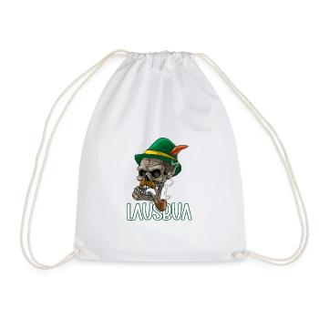 Lausbua Lausbub Lederhosen Trachten - Turnbeutel - Weiß - Vorne