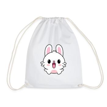 Lilo le lapin - Sac de sport léger - blanc - Devant